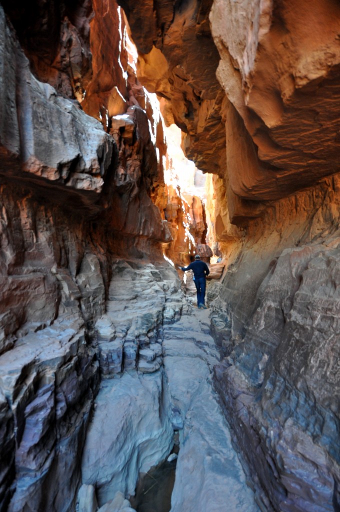 Inside Burrah Canyon