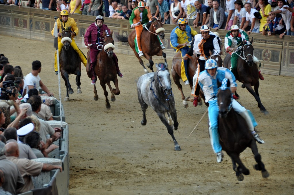 start of lap 3