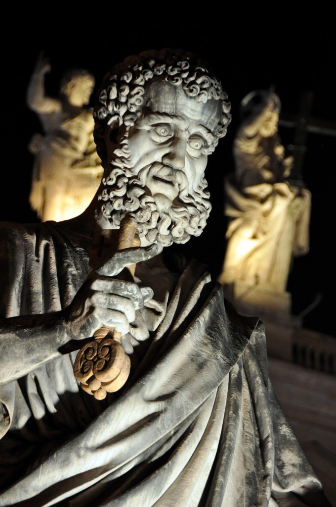 Statue of St. Peter at the Basilica