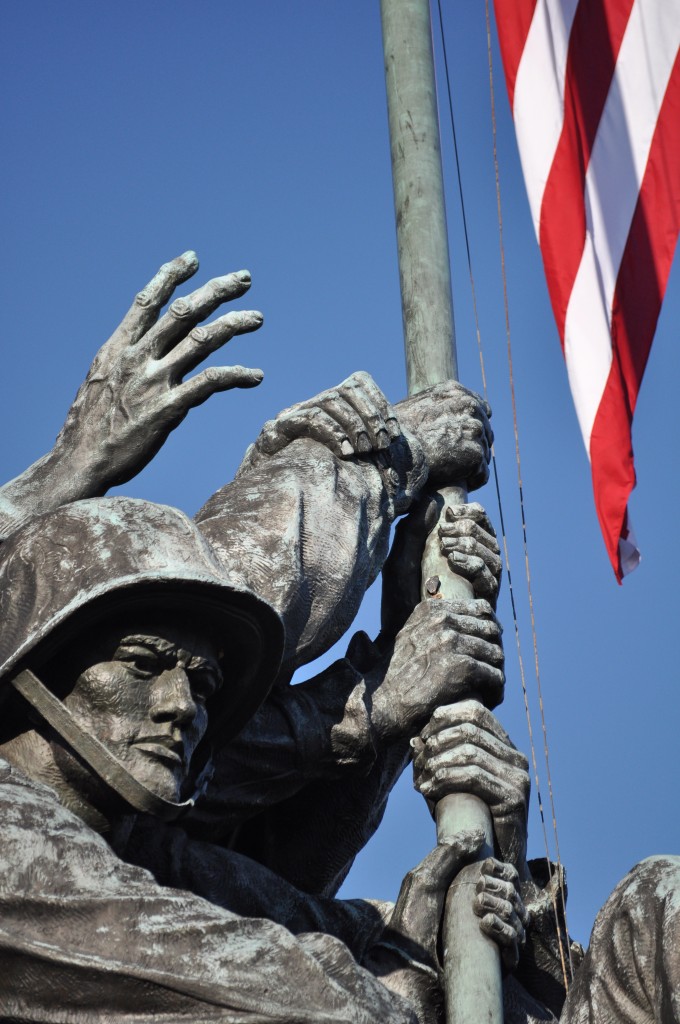 US Marine Corps War Memorial (Iwo Jima Monument), Washington DC, October 2010