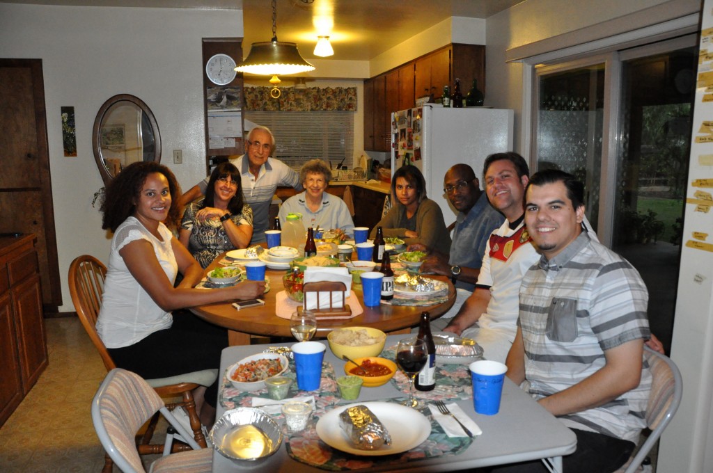 A family that Chipotles together…